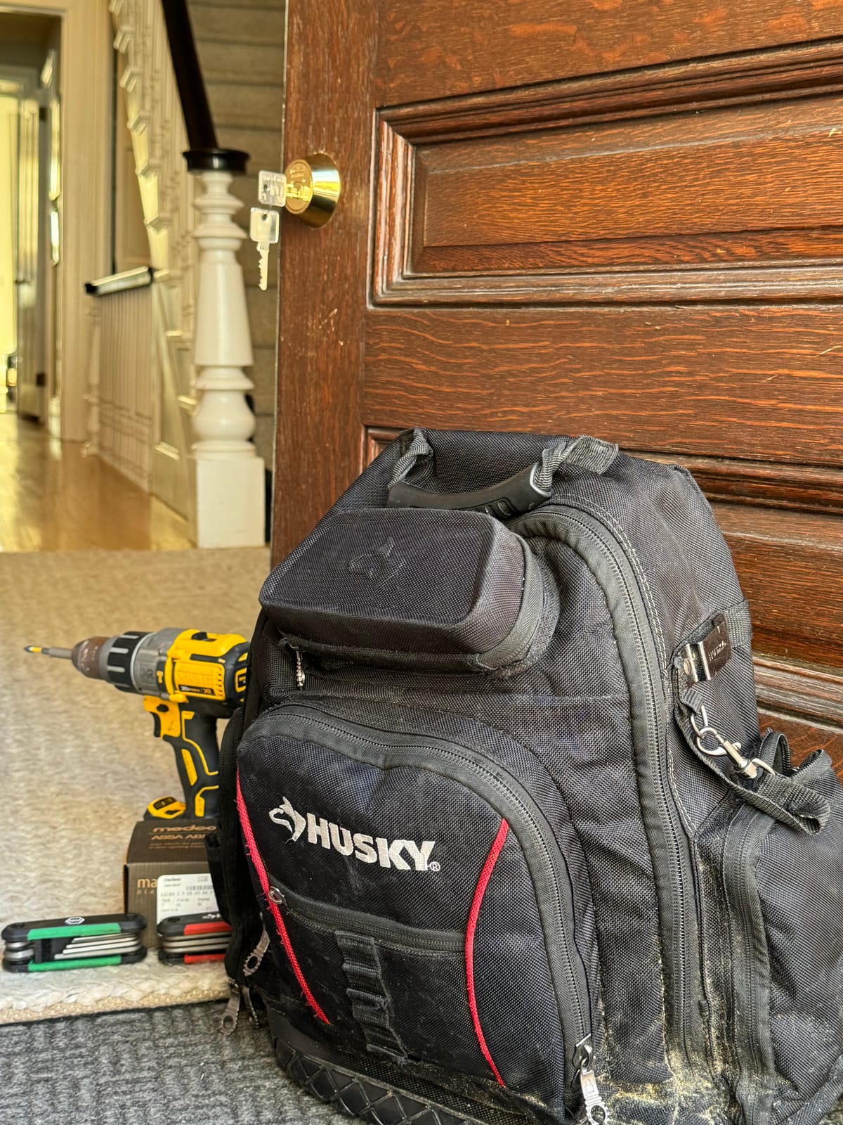 On-site at a Bronx brownstone